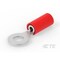 Te Connectivity Ring Terminal, #8 Stud Size, 22 AWG, 300 V, Nylon Insulated, Red 2-32835-2 - alternate 1